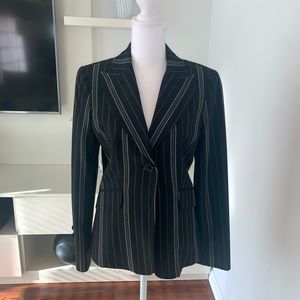 Bebe pinstripe classic suit